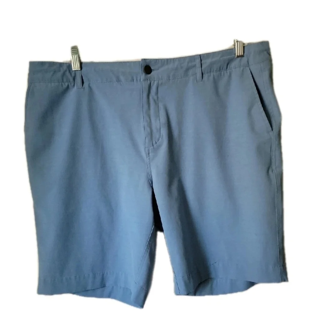 Men's Faherty All Day Light Blue Shorts